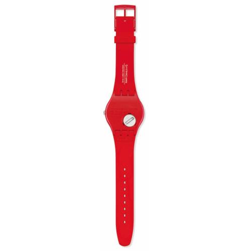 Swatch SWEET EMBRACE SO29Z120 Watch, Red