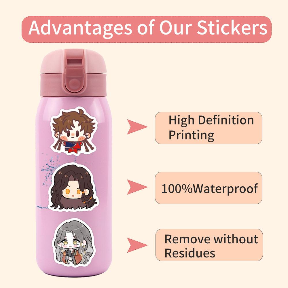 105 Codenames of Yuan - Ruyuan Graffiti Stickers Decorate Refrigerator Skateboard Water Cup DIY Personalized Stickers