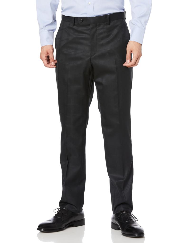 Takakyu Shiny Wool Blend Suit with Comfortable Slim for and Product 110011803117323 Men's 3-Piece 4-Way Stretch, Fit, Fall, Winter, Spring, Black,