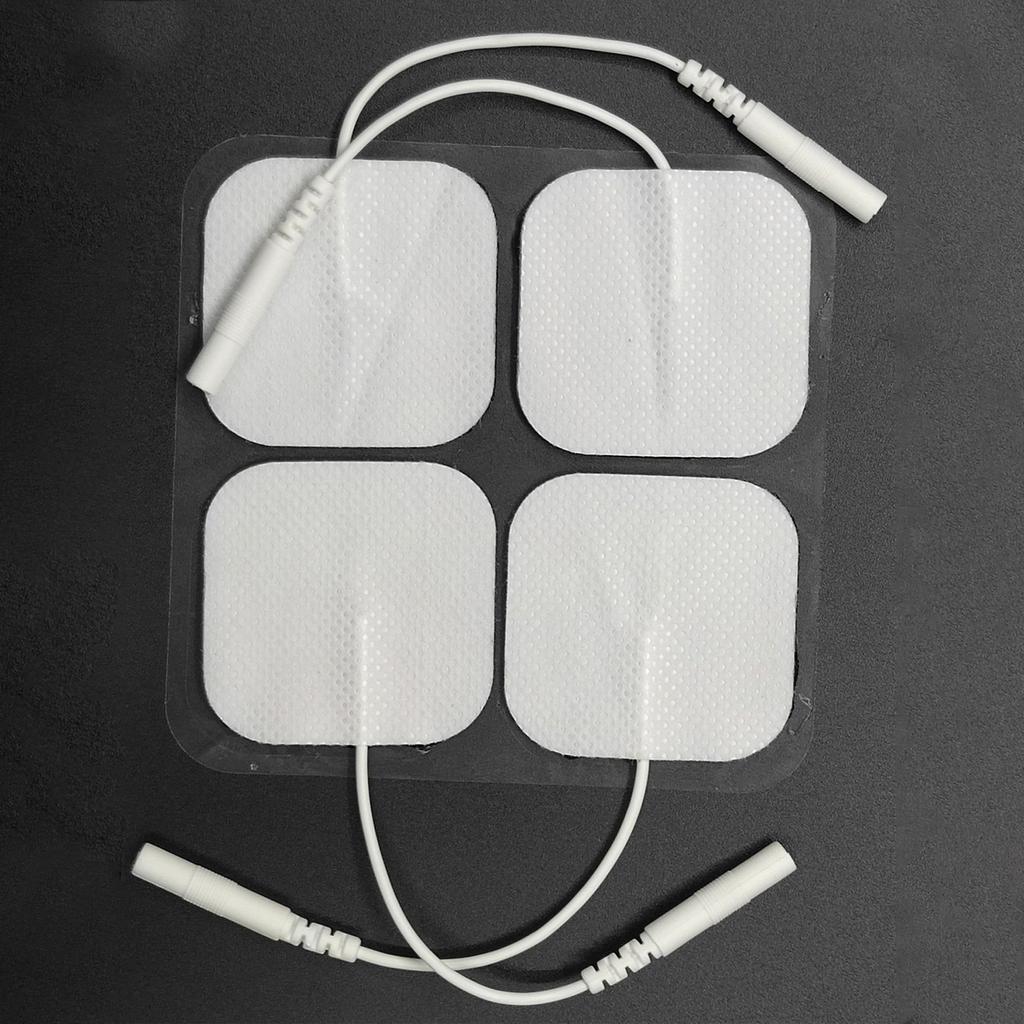 36pcs Electrode Pad Reusable Strong Stickiness Rectangular Replacement Electrode Pad for TENS Machin