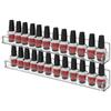 Étagère d'affichage pour vernis à ongles en acrylique à monter au mur