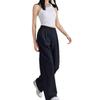 Women's High-Waisted Wide-Leg Sportswear Pants - Casual, Outdoor, Western-Style