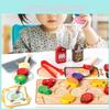 Holz-Kinderspielzeug-Set für fantasievolles Spielen und die Entwicklung der Feinmotorik