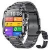 2025 Nieuwe 2.01-inch HD Scherm Heren Smartwatch met Zaklamp Buitensporten Heren Horloge IP68 Waterdicht Gezondheidsmonitor Oproep Smartwatch