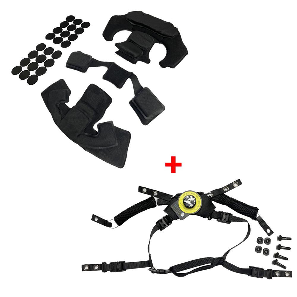 Tactical Wendy Helmet Suspension System Helmet Lanyard Memory Foam Pad for FAST MICH Outdoor Hunting Helmet Accessies