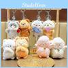 Lutra Cat Lutra Panda Animal Plush Keychain With Keyring Gift Accessorie And