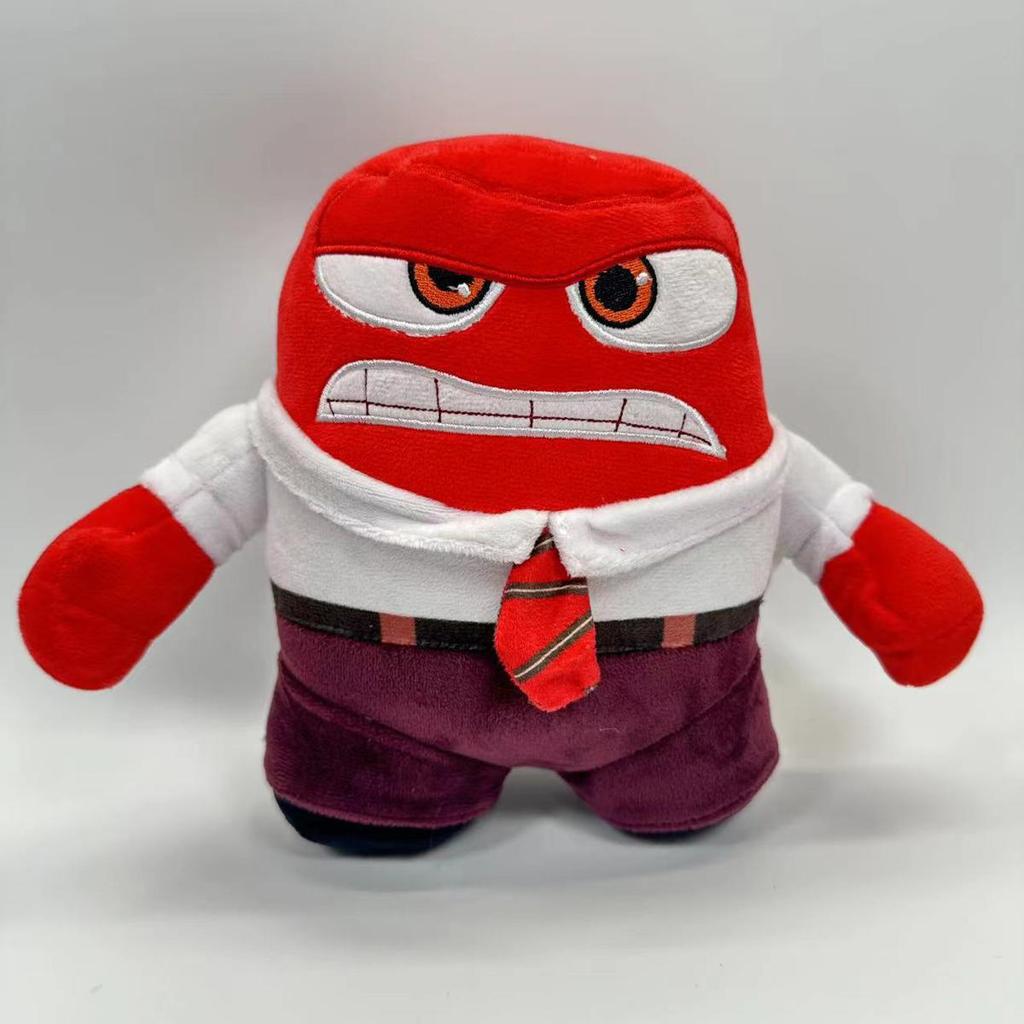 Мыслями наизнанку мягкая игрушка Inside Out Гнев плюшевая игрушка Головоломка 21 см