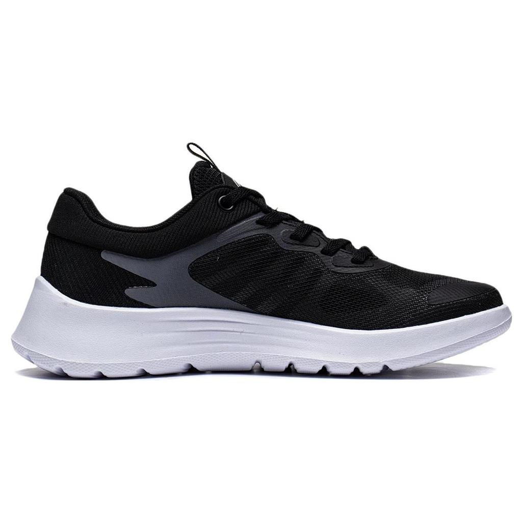New LiNing Feather Cushioned Wear Resistant Breathable Low Top Casual Running Shoes Women's Black ARST020-2