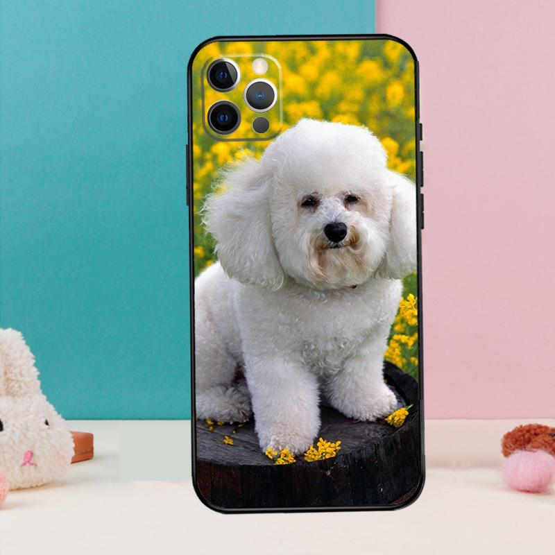 

Bichon Frise Dog Puppy Phone Case For iPhone 17 Air 16 15 14 13 12 11 Pro Max 12 13 mini 15 16 Plus 16e Cover Coque iPhone 17 Air