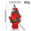 Christmas Tree 20CM Mini Set Table Decoration for Children Small Decorative Christmas Ball home decor