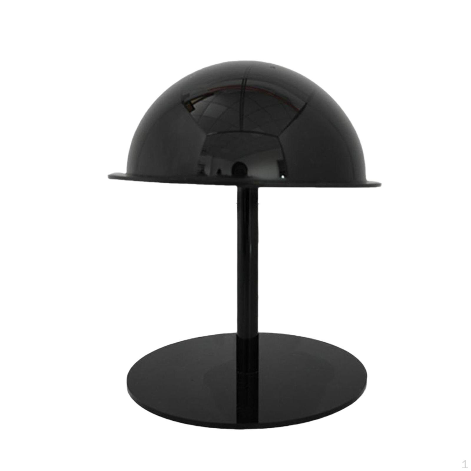 

Подставка для демонстрации шляп для париков и с круглым основанием для дома, салона 20cm Height чёрный