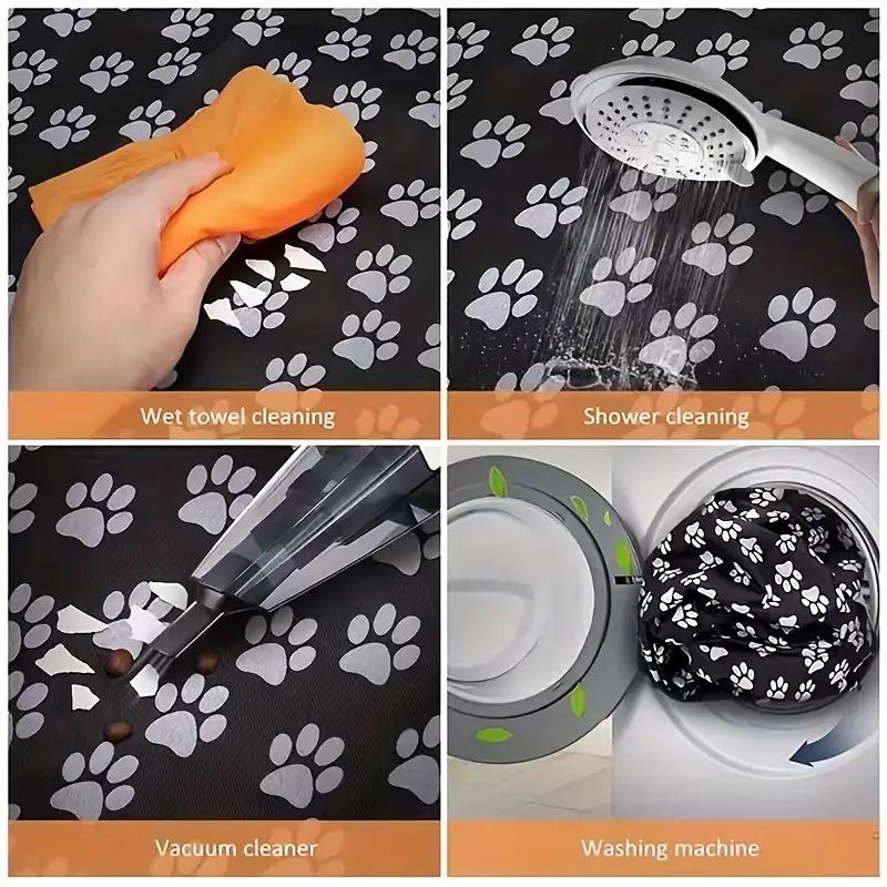 Covoraș impermeabil din pânză Oxford pentru portbagajul animalului de companie și pernă pentru scaun auto pentru câine