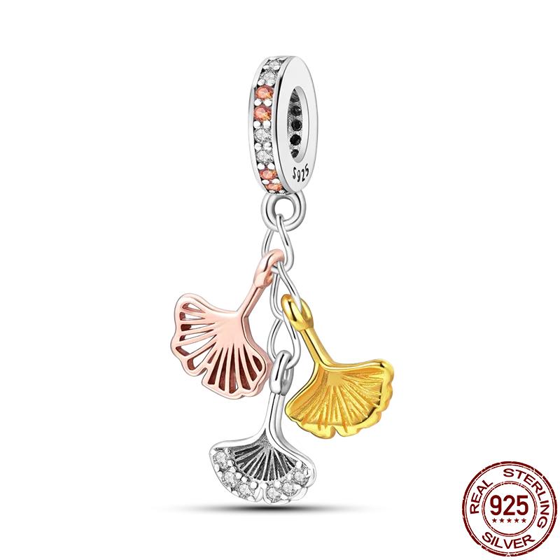 Copper Couple Lovers Sisters The Swing Pendant Charms Fit Original Bracelet Diy Bead Women Jewelry Gift