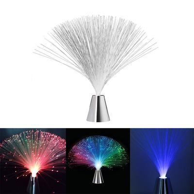 Fibre Optic Light LED Nylon Fronds Relaxing 3 X AAA