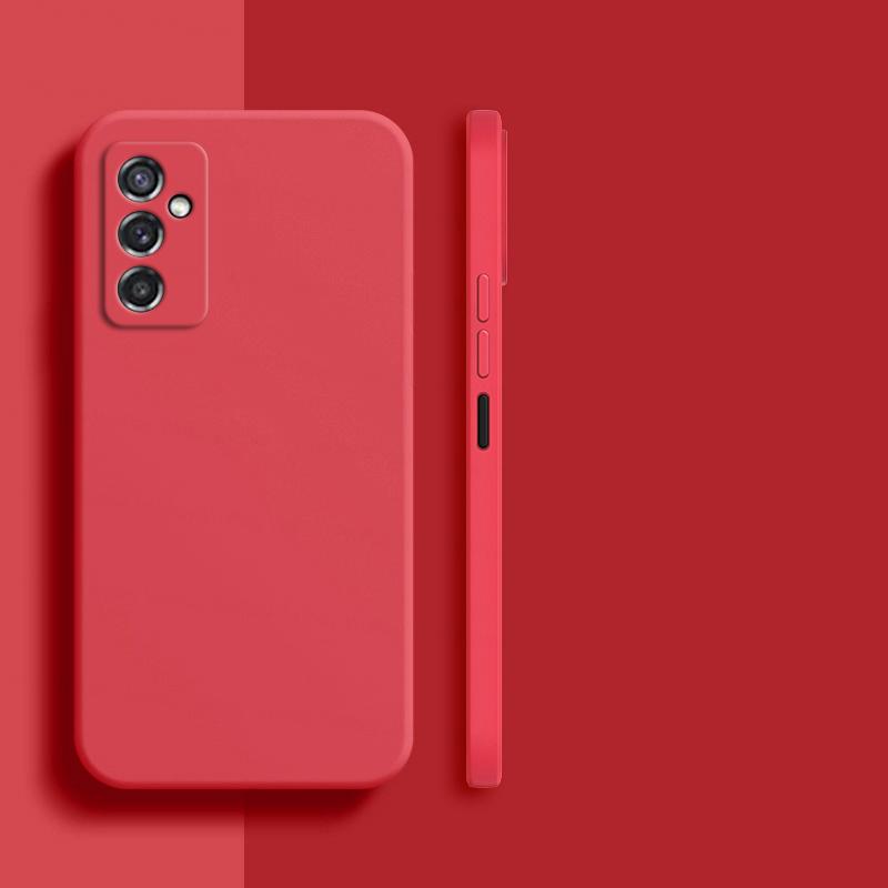 Pro Samsung Galaxy M52 5G Pouzdro Galaxy M23 M33 M53 M52 M12 A13 A33 A53 Kryt Nárazuvzdorné Pouzdro na Telefon z Tekutého Silikonu Samsung M52 5G