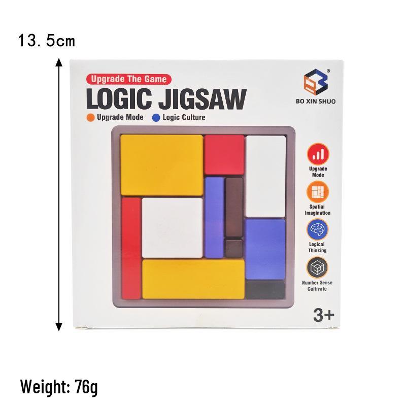 

Educational Logic Puzzle Blocks: Parent-Child Interaction & Intelligence Development Game for Kids
