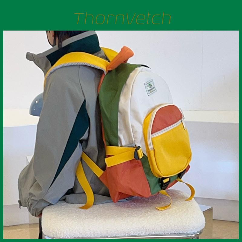 Stoffrucksack für Kinder mit atmungsaktiven Air-Cushion-Trägern für Schule und Reisen