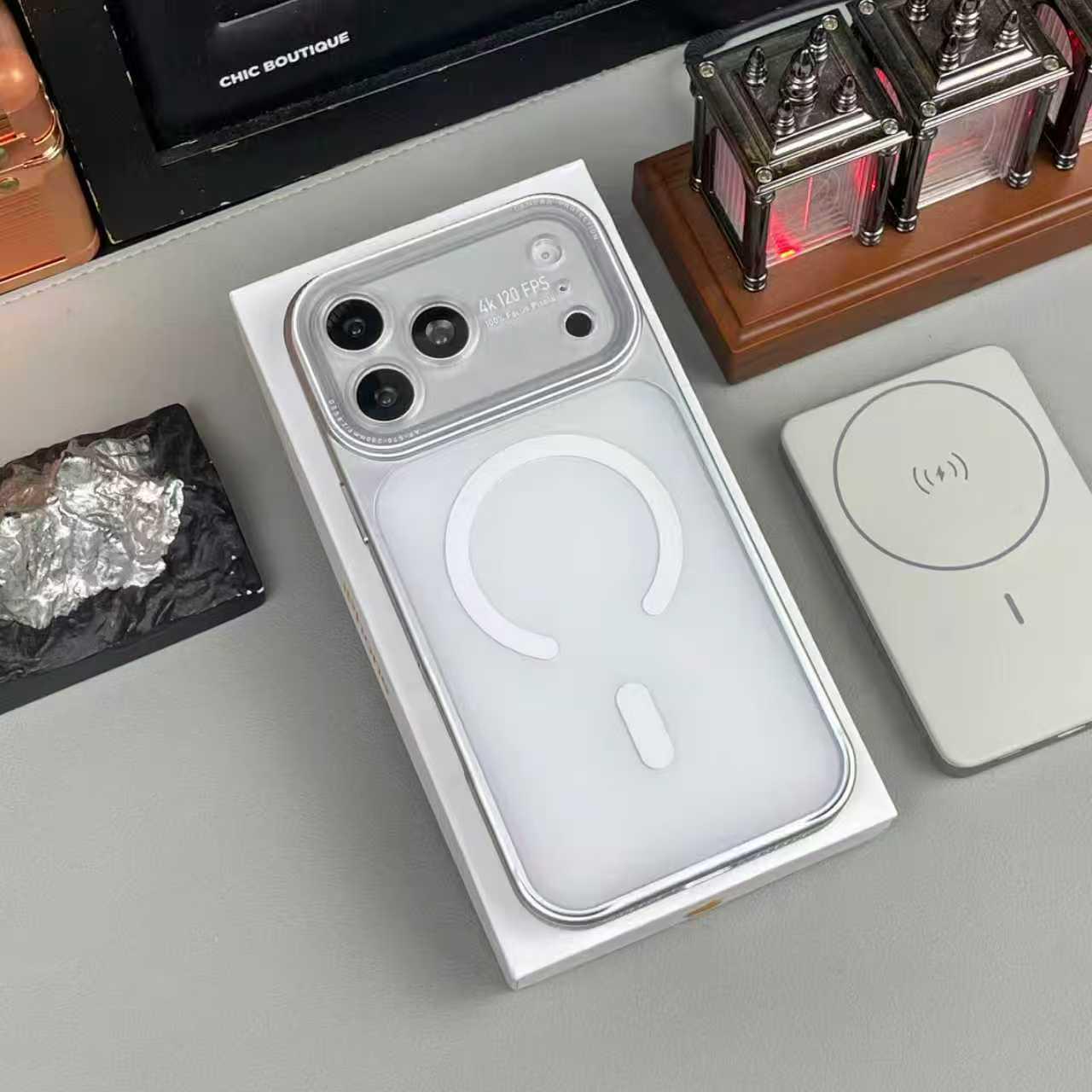 

iPhone 17 Pro Max Acrylic Phone Case with Full Coverage and Precise Lens Cutouts 16 Pro