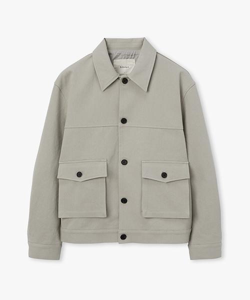 Fabregat Varena Pocket Chino Jacket (Warm Grey)