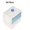 Clothes Vacuum Storage Bag Valves Transparent Edge Folding Organizer Organizers Home Organization Bags for Women Garden Makeup