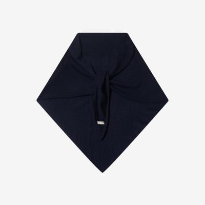 LA KOSMO FLOW KNIT SCARF - NAVY