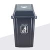 Chao Bao Pop-Up Lid Square Trash Can - Large Capacity for Indoor/Outdoor Use