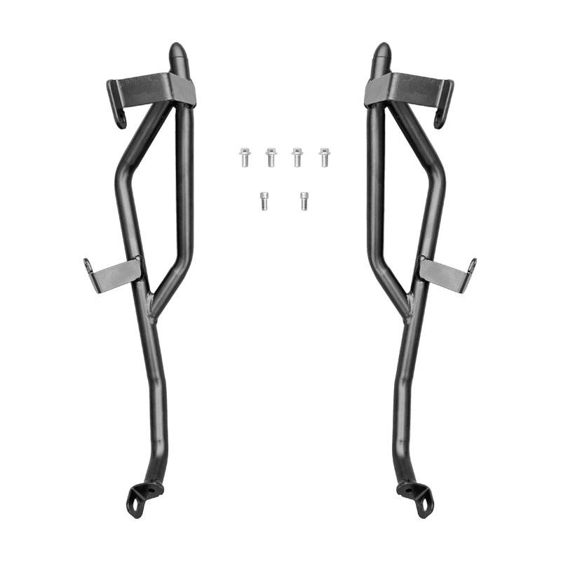 Zongshen Cyclone RT2 Front & Rear Anti-Fall Bars and Tail Rack for Scooter Collision Protection