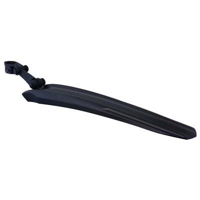 Captain Stag Bicycle Fender, Long Mudguard, Rear Fender for Post, No Tools Required, Black, Y-4871