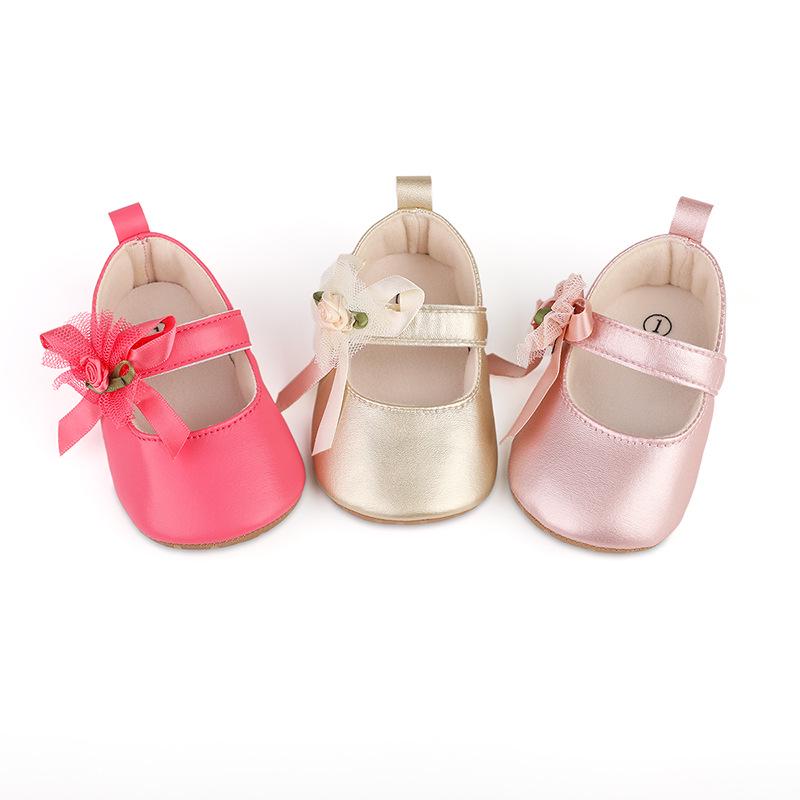 Soft Sole Baby Shoes for Girls, 0-12 Months, Spring To Autumn