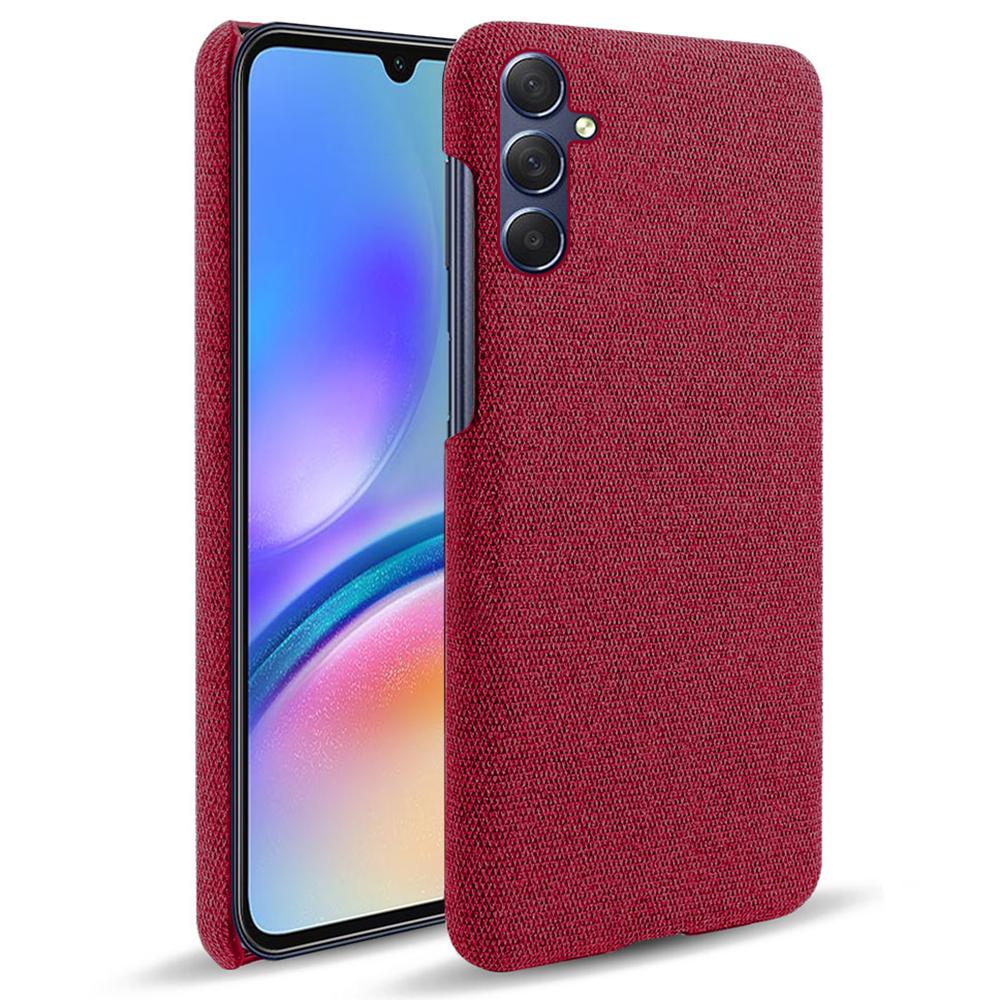 

Shockproof Cover for Samsung Galaxy A05s 4G Case Cloth+PC Cell Phone Shell Red