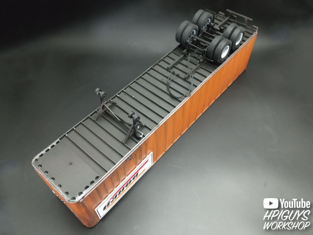 AMT Scale Fruehauf 40ft Exterior Post Van Trailer Plastic Model Kit AMT1357 1/25