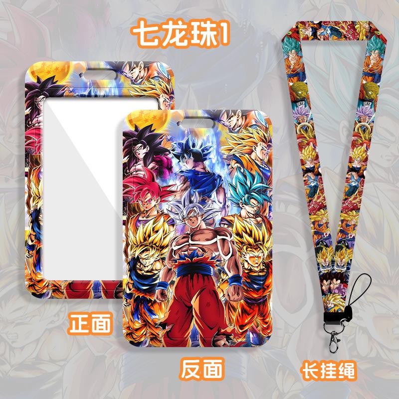 Credential Holder Japanese Anime Lanyards for Key Neck Strap For Card Badge Gym Keychain Keyring Accessories Gifts