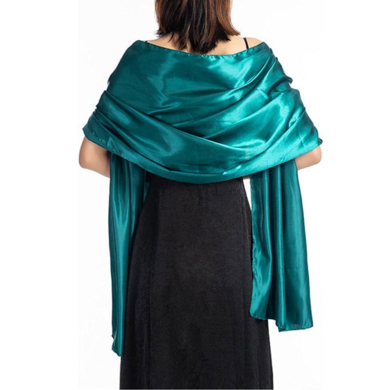 Elegantes Seidensatin-Schal für Hochzeiten oder Abendgarderobe