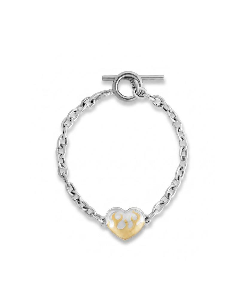 Nonenon Flame Love Brc(Brass) Silver925