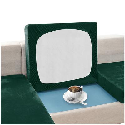 Sofa Seat Cover, Velvet, Green, Bottle Green 150-190Cm