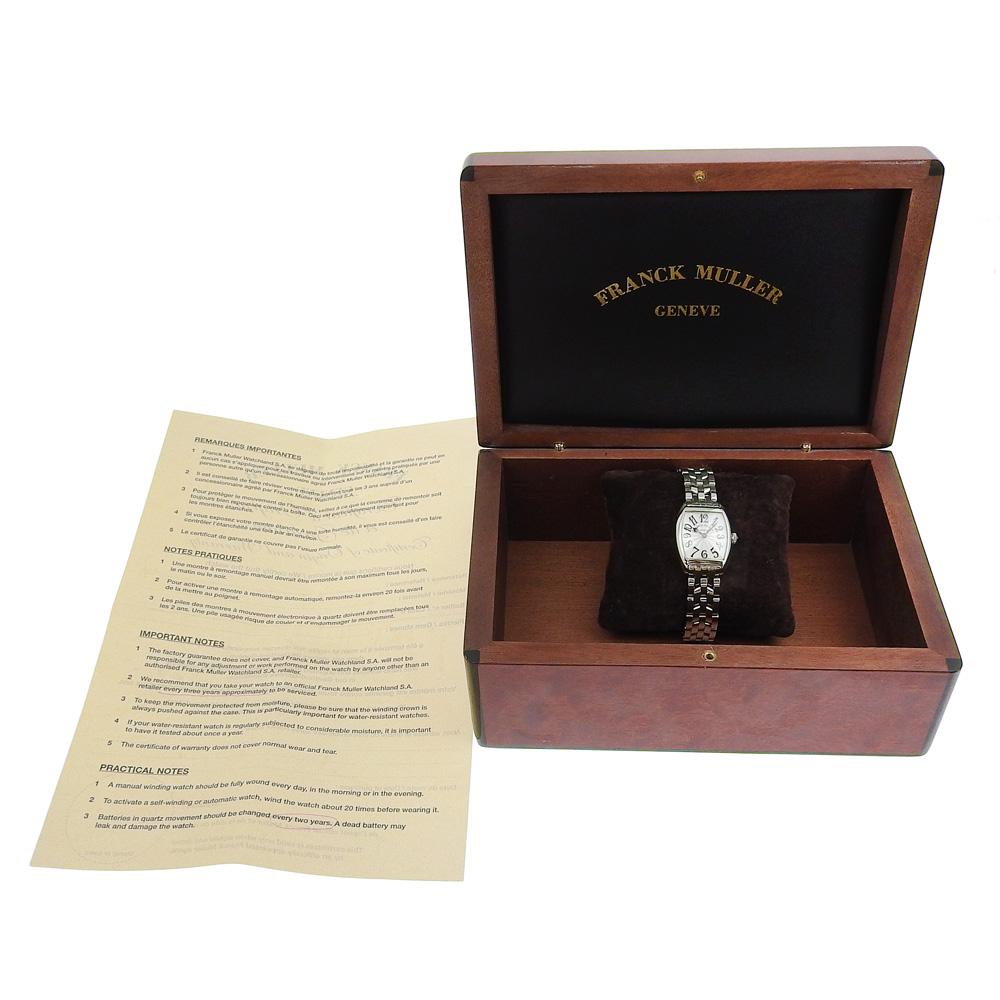 FRANCK MULLER Tonocar Vex Watches 2252QZ Intermidier cal.280.002 SilverDial Stainless Steel Quartz Analog display Women Used