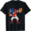 Dabbing Football Player - American Football Season Dab Dance T-Shirt