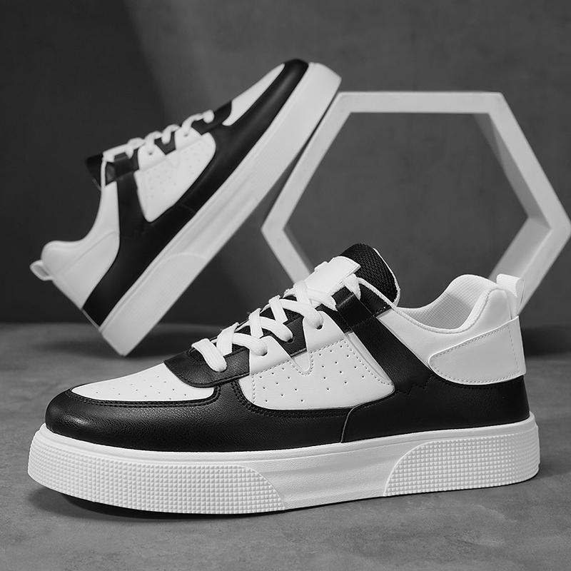 Men's Fashion Casual Low Top Skateboarding Shoes Boys Comfortable Sneakers Male Students Trending Soft Sole Classic Breathable Gym Non-slip