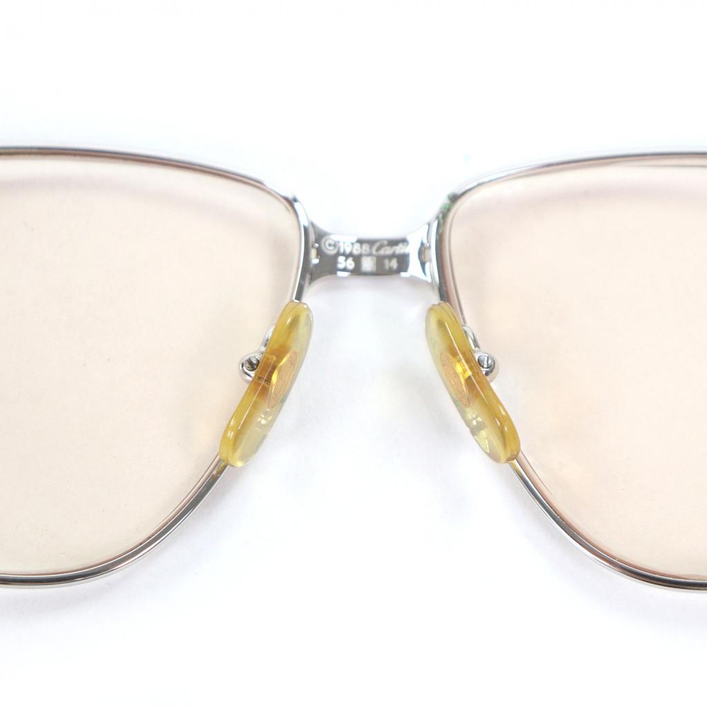 Very Good Cartier sunglasses Mailon PANTHERE Silver mens Used