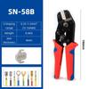 1 Set Crimping Pliers Set Wire Crimping Plier Box Kit For Tube Insulation Terminals Electrical Multi-functional Clamp Tools
