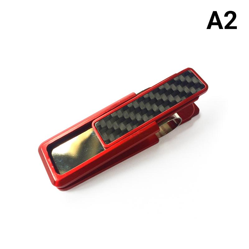 Fashion Stainless Steel Money Clip - Compact Cash And Credit Card Holder Metal Clip Wallet Id Card Clip