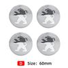 4pcs 56mm 60mm 65mm Car Wheel Center Hub Cap Badge Emblem Sticker For Peugeot GT 3008 4007 5008 2008 508 507 407 308 207 208 107