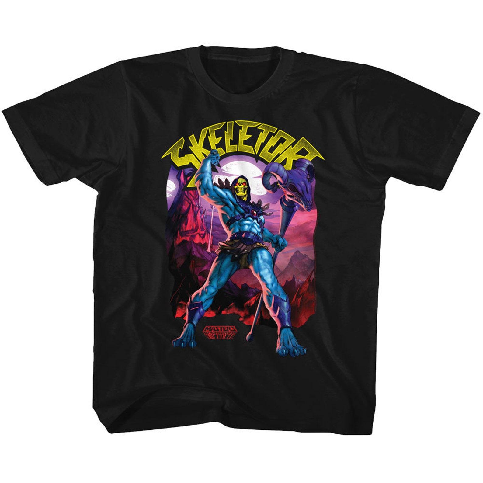 Masters Of The Universe Skeletor Black Toddler T-Shirt S