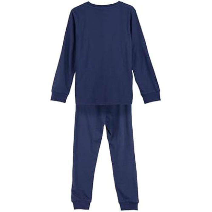 Pyjama d'Hiver - SPIDERMAN - Mixte Enfant - 100% Coton - 2 Pièces - Motif Spiderman