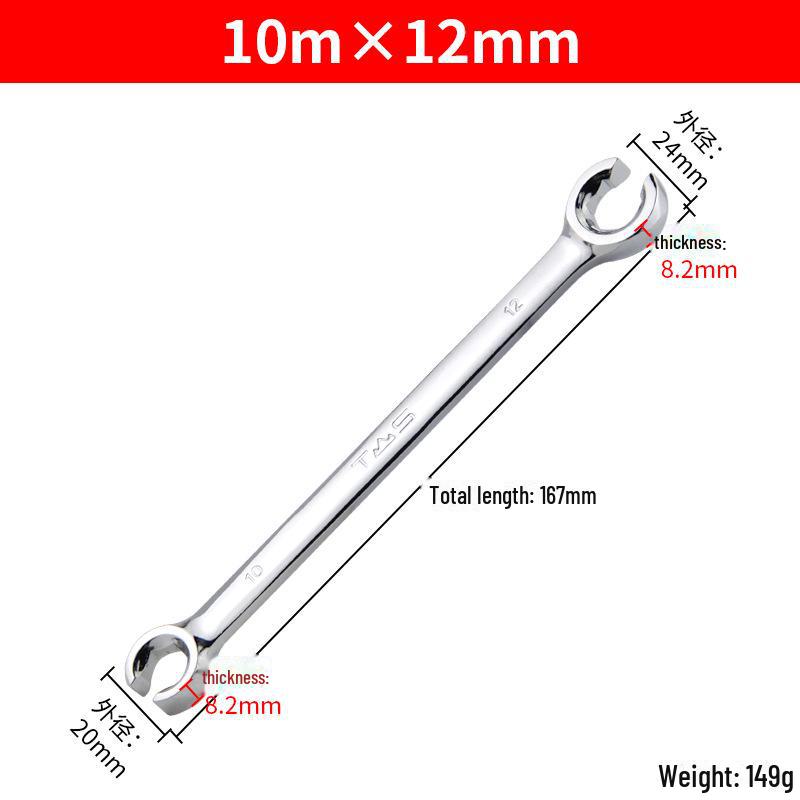 Taishan Doppelkopfwinkelölrohrzange für Baggerbremsendemontage & Autoreparatur
