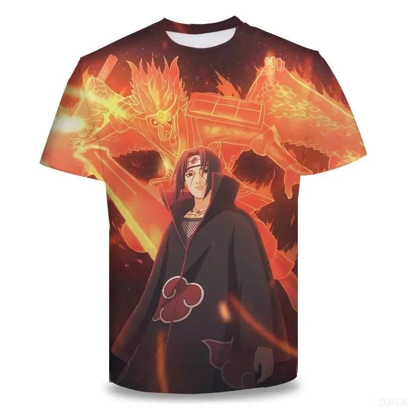 Summer Casual Fashionable Round Neck 3D Print Extra Short Sleeve Men's T-Shirt Ninja Hero