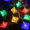 Yellow Green LED Zongzi String Lights Waterproof Garland String Lamp  Garden Patios Bedroom