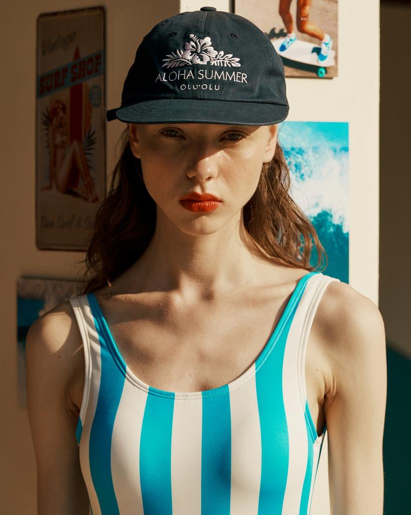 FEELS LIKE SUMMER Aloha Summer Cap (Navy)