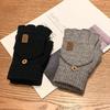 Knitted Fingerless Gloves Winter Thicken Warm Touch Screen Gloves For Men Women Gloves Warm Half Finger Student Gloves