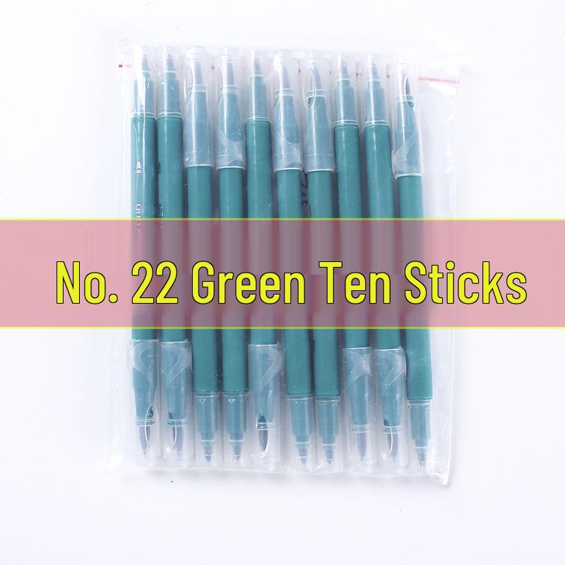 36-Color Double-Ended Soft Tip Washable Watercolor Pens for Primary Students